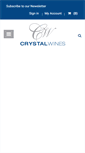 Mobile Screenshot of crystalwines.com
